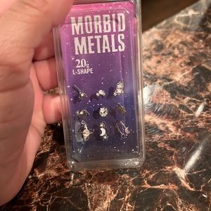 Morbid Metal Nose Rings 20G